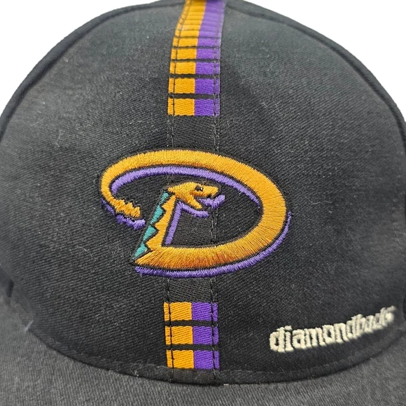 Vintage 90s Arizona Diamondbacks Strapback Hat Baseball Cap Logo 7 NWT NOS *RARE